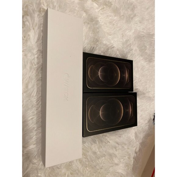 Lot of Apple Watch Boxes IPhone 12 Pro Max 512 Gb BOX ONLY phone Not Included - Picture 4 of 4